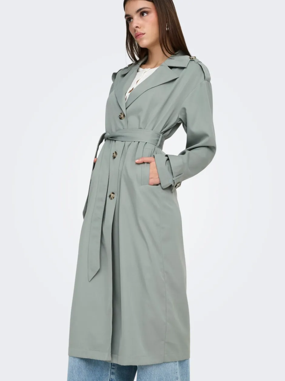 Online ONLLINE Trenchcoat Dame Jakker Og Frakker