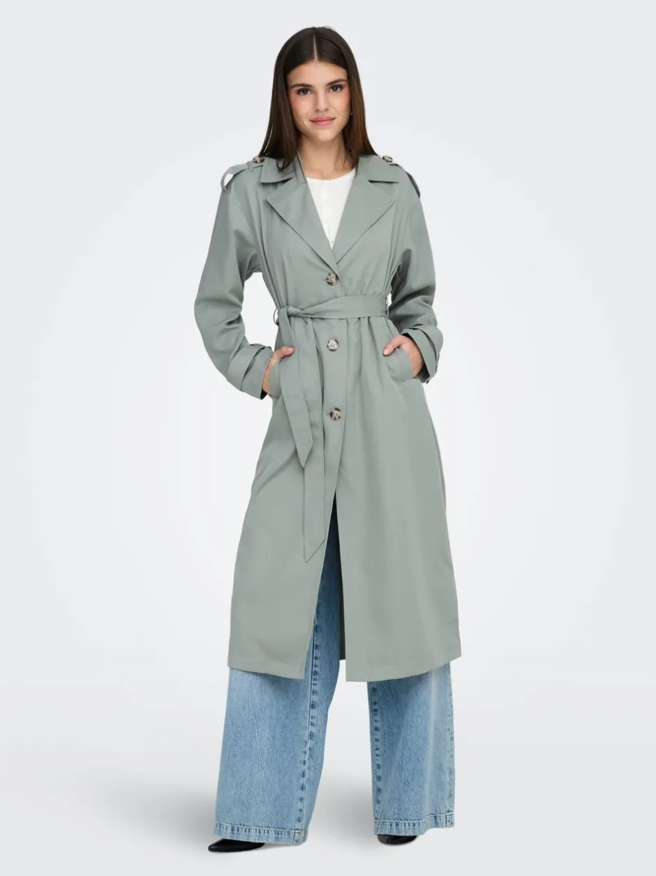 Online ONLLINE Trenchcoat Dame Jakker Og Frakker