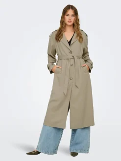 Outlet ONLLINE Trenchcoat Dame Jakker Og Frakker
