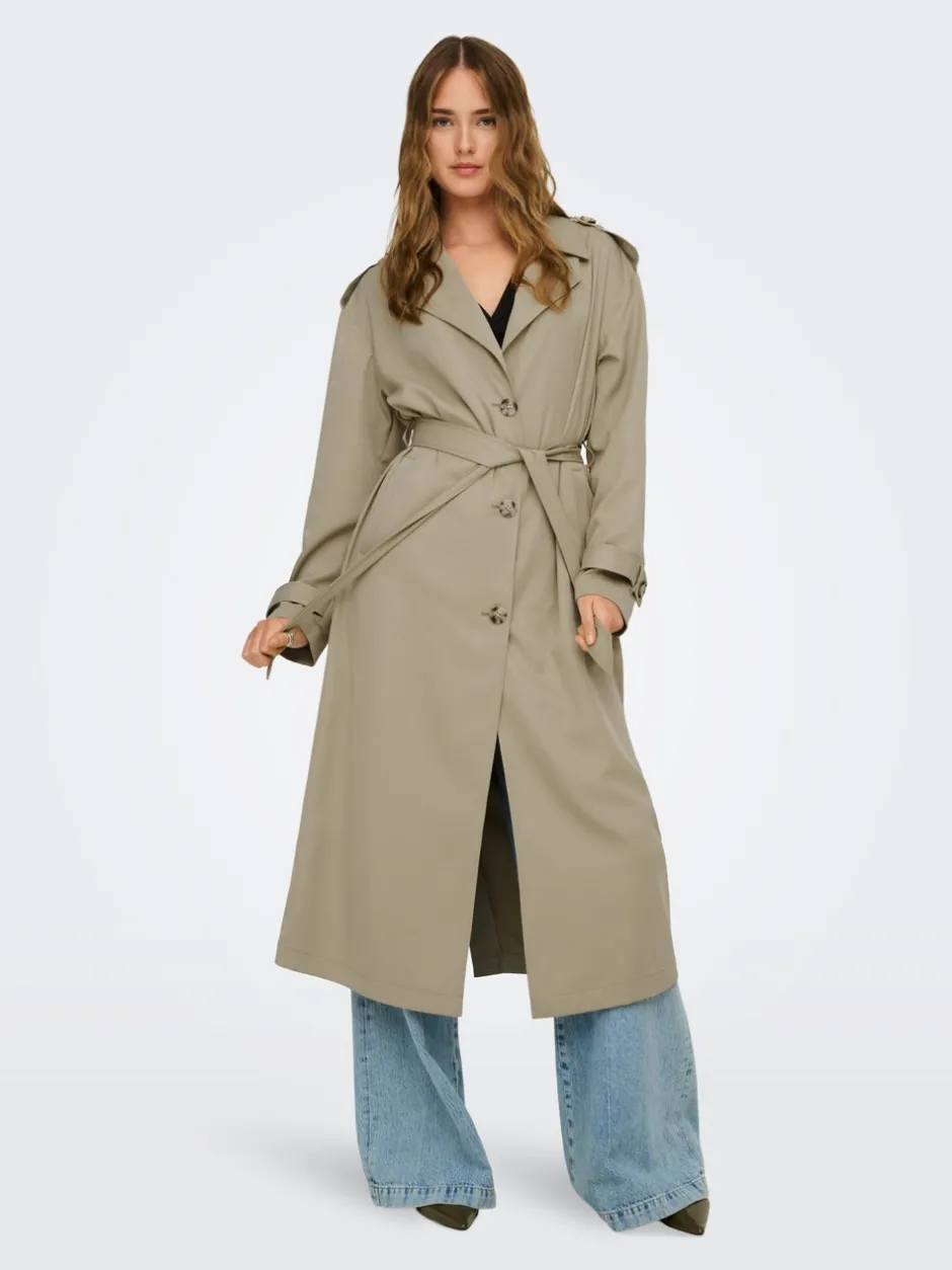 Outlet ONLLINE Trenchcoat Dame Jakker Og Frakker