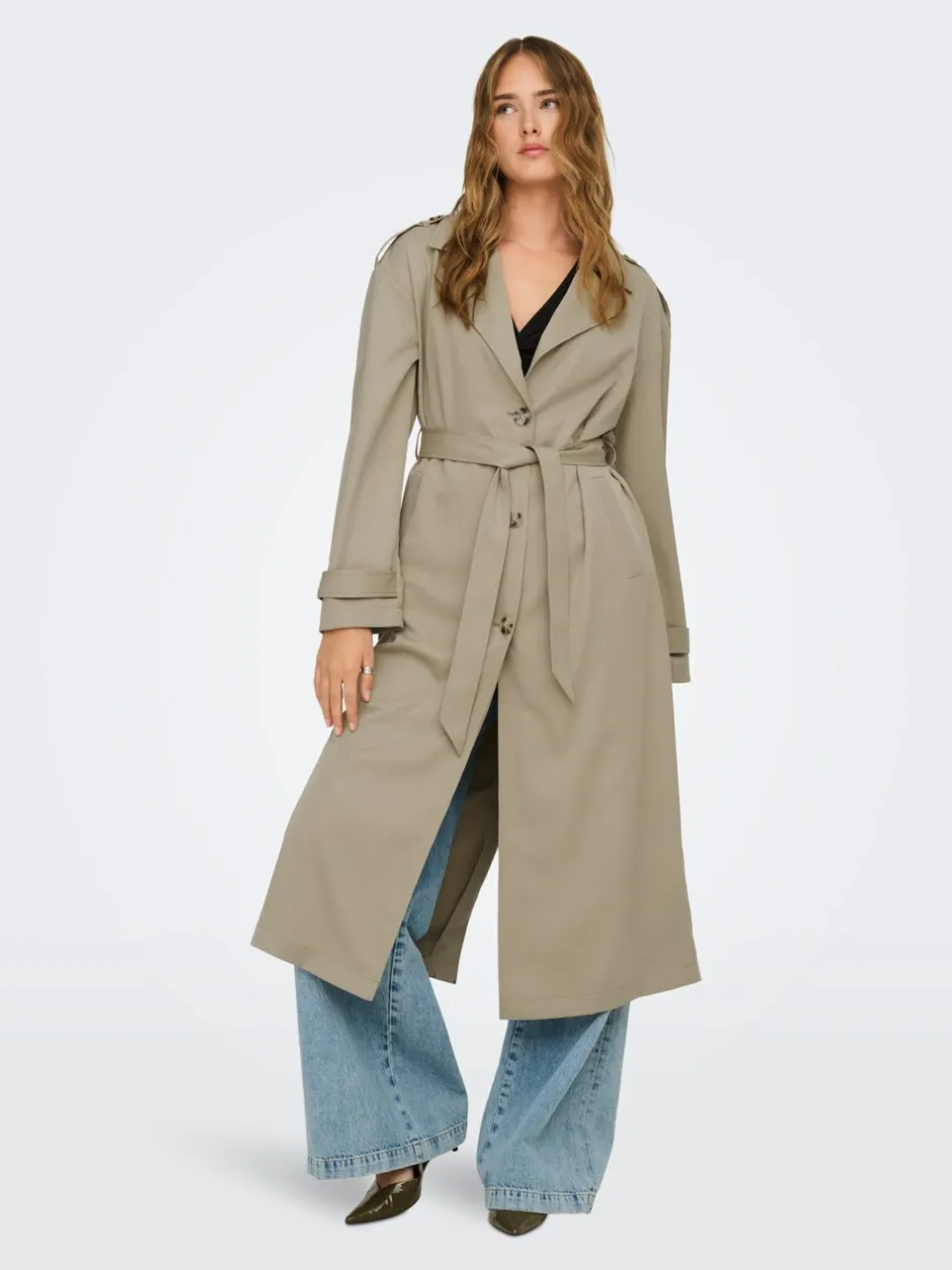 Outlet ONLLINE Trenchcoat Dame Jakker Og Frakker