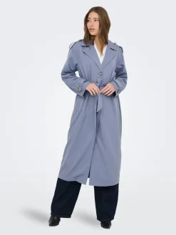 Best ONLLINE Trenchcoat Dame Jakker Og Frakker