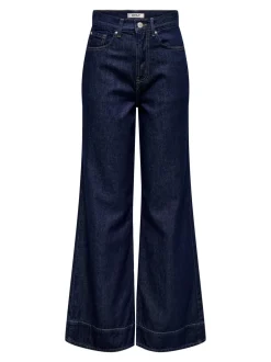 Sale ONLLINEA Høj talje Wide leg fit Jeans Dame Jeans|Jeans