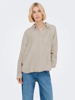 Clearance ONLLINO Skjorte Dame Skjorter