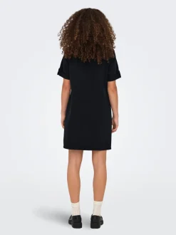 Online ONLLISA Kort kjole Dame Kjoler|Double Denim