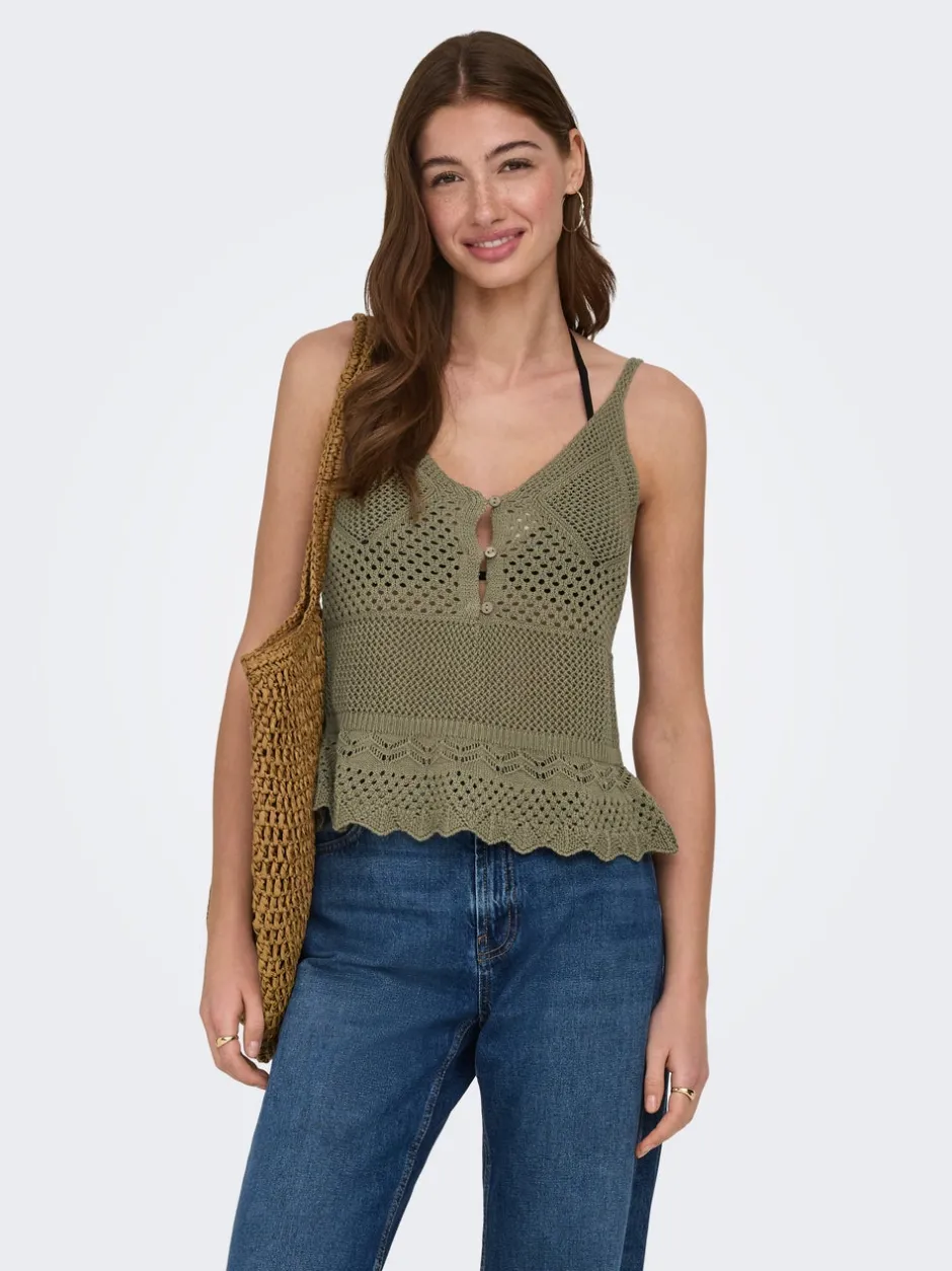 New ONLLISON Top Dame Strik & Cardigans|Toppe