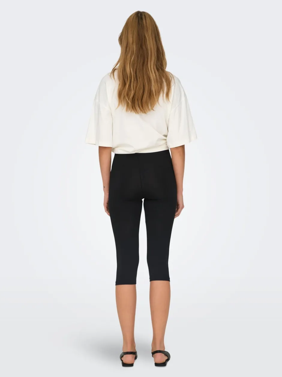 Discount ONLLIVE Mellemhøj talje Slim fit Cykelshorts Dame Shorts