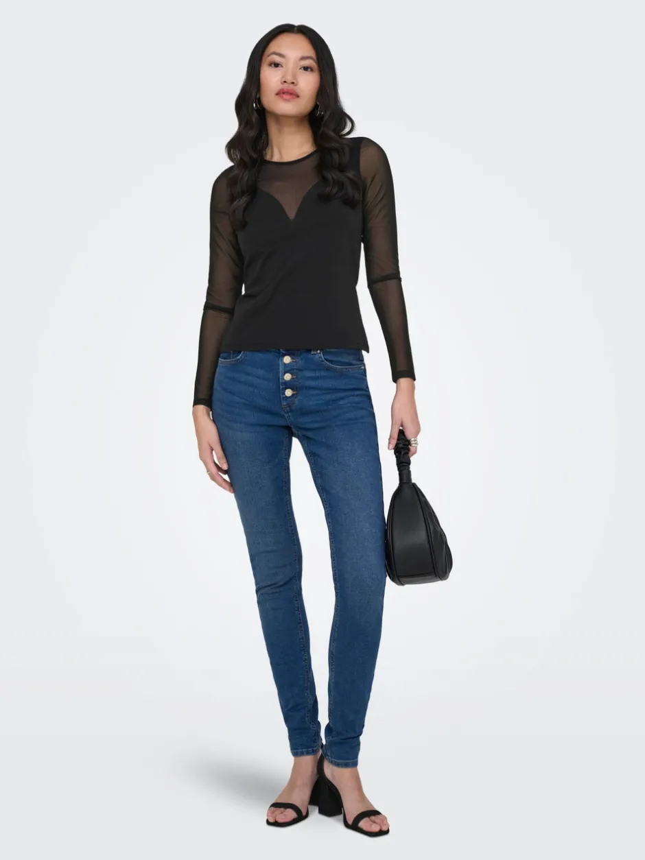 Hot ONLLIVELOVE Top Dame Toppe