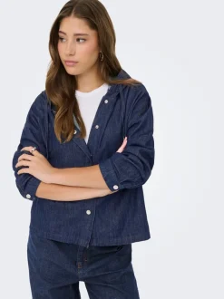 New ONLLIZZY Denim-skjorte Dame Skjorter