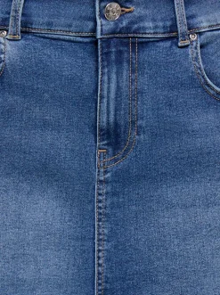 Sale ONLLOLA Denim-nederdel Mininederdel Dame Nederdele