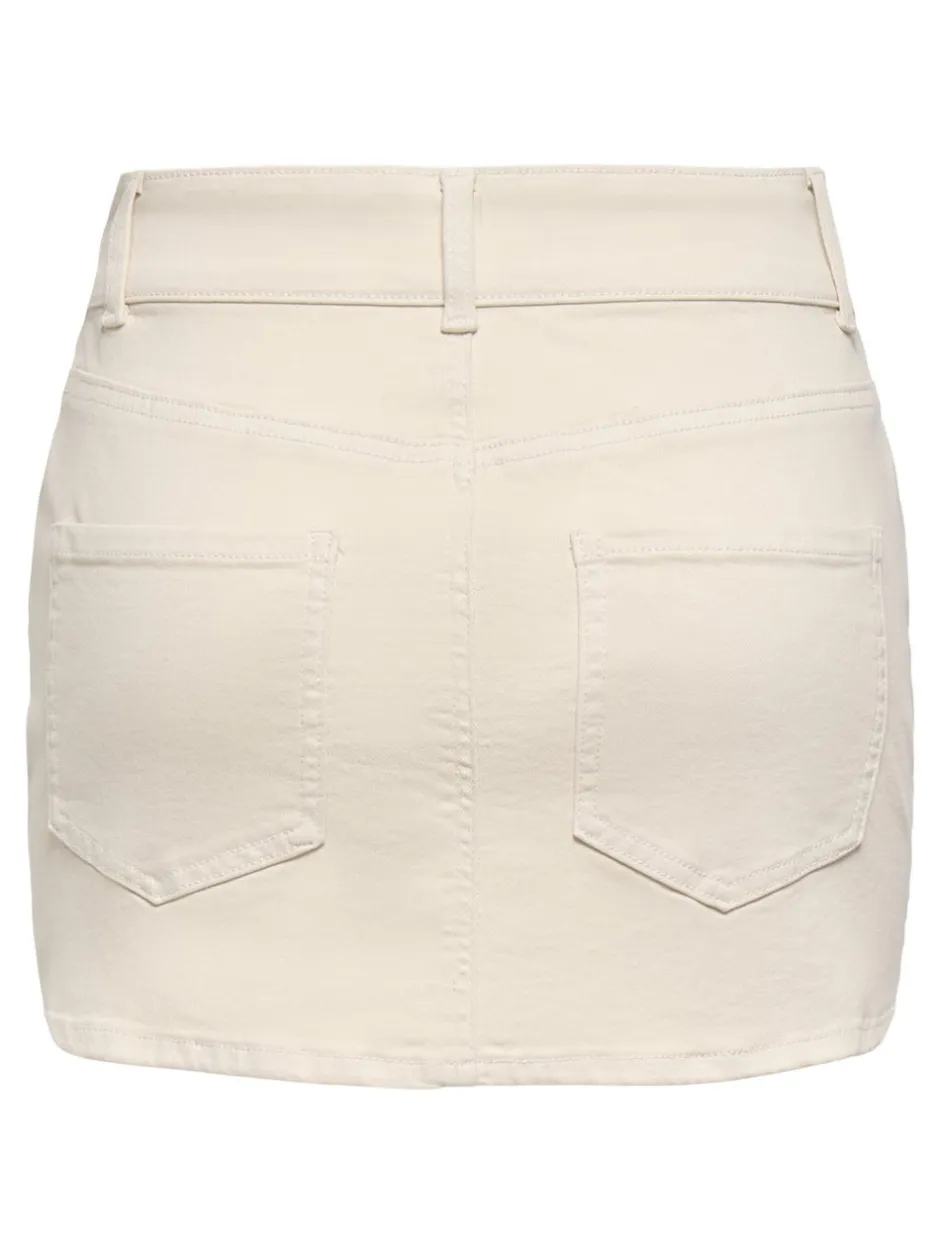 Sale ONLLOLA Denim-nederdel Mininederdel Dame Nederdele