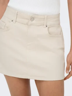Sale ONLLOLA Denim-nederdel Mininederdel Dame Nederdele