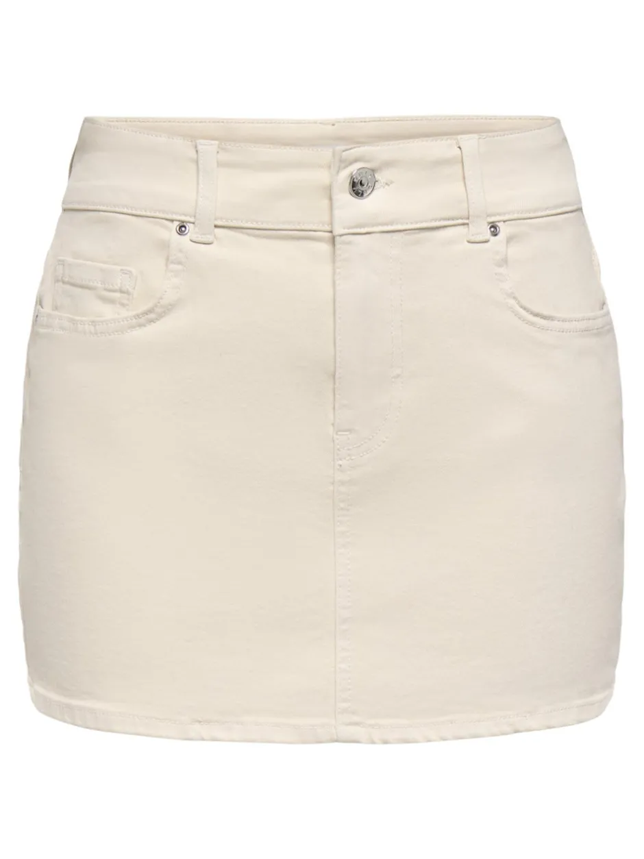 Sale ONLLOLA Denim-nederdel Mininederdel Dame Nederdele
