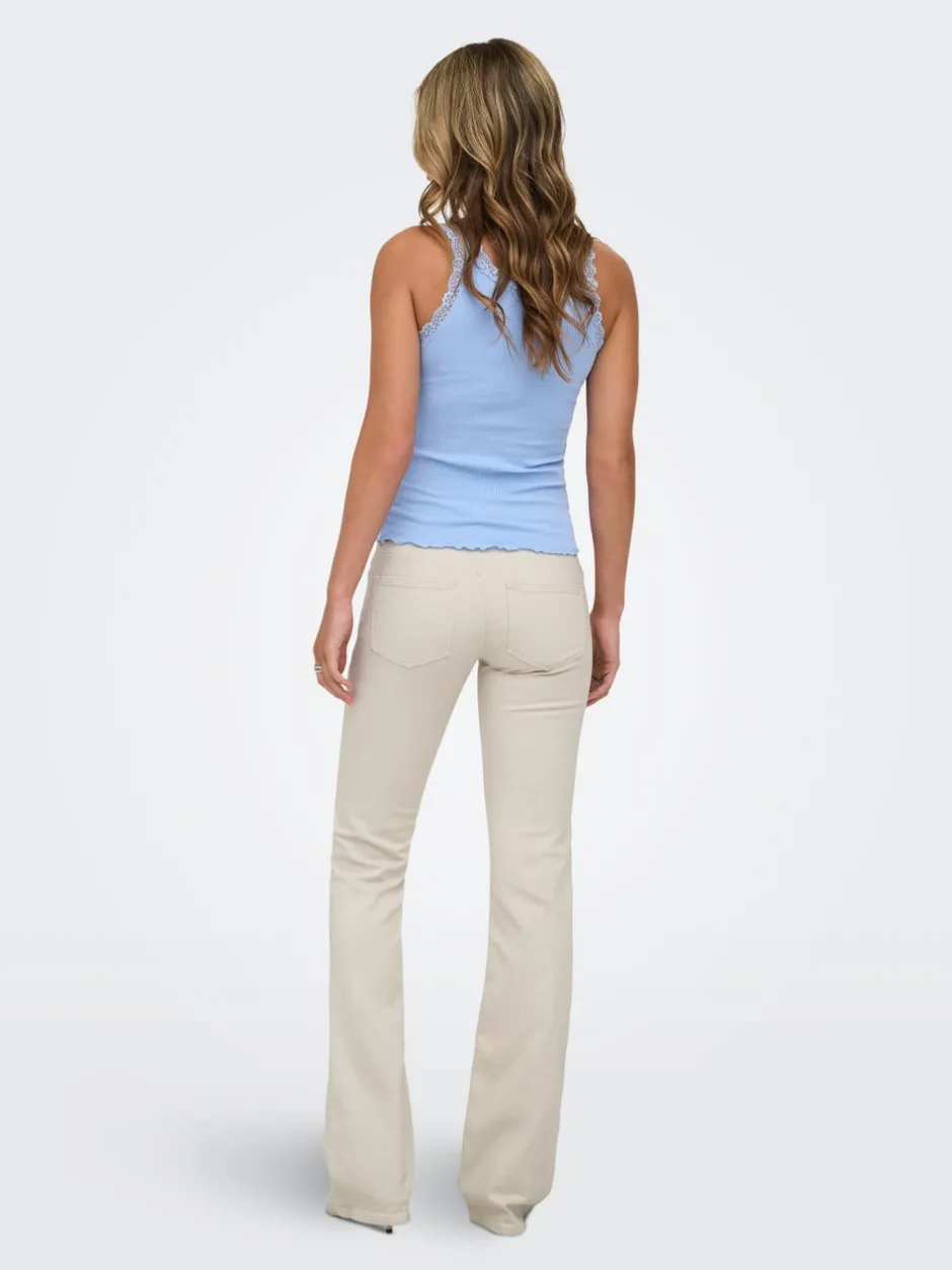 Clearance ONLLOLA Lav talje Flared fit Jeans Dame Jeans|Jeans
