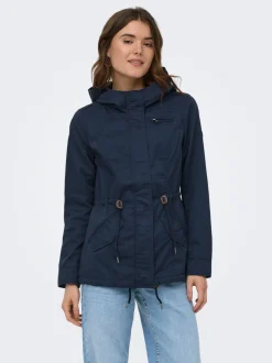 Best ONLLORCA Lang parka Dame Jakker Og Frakker