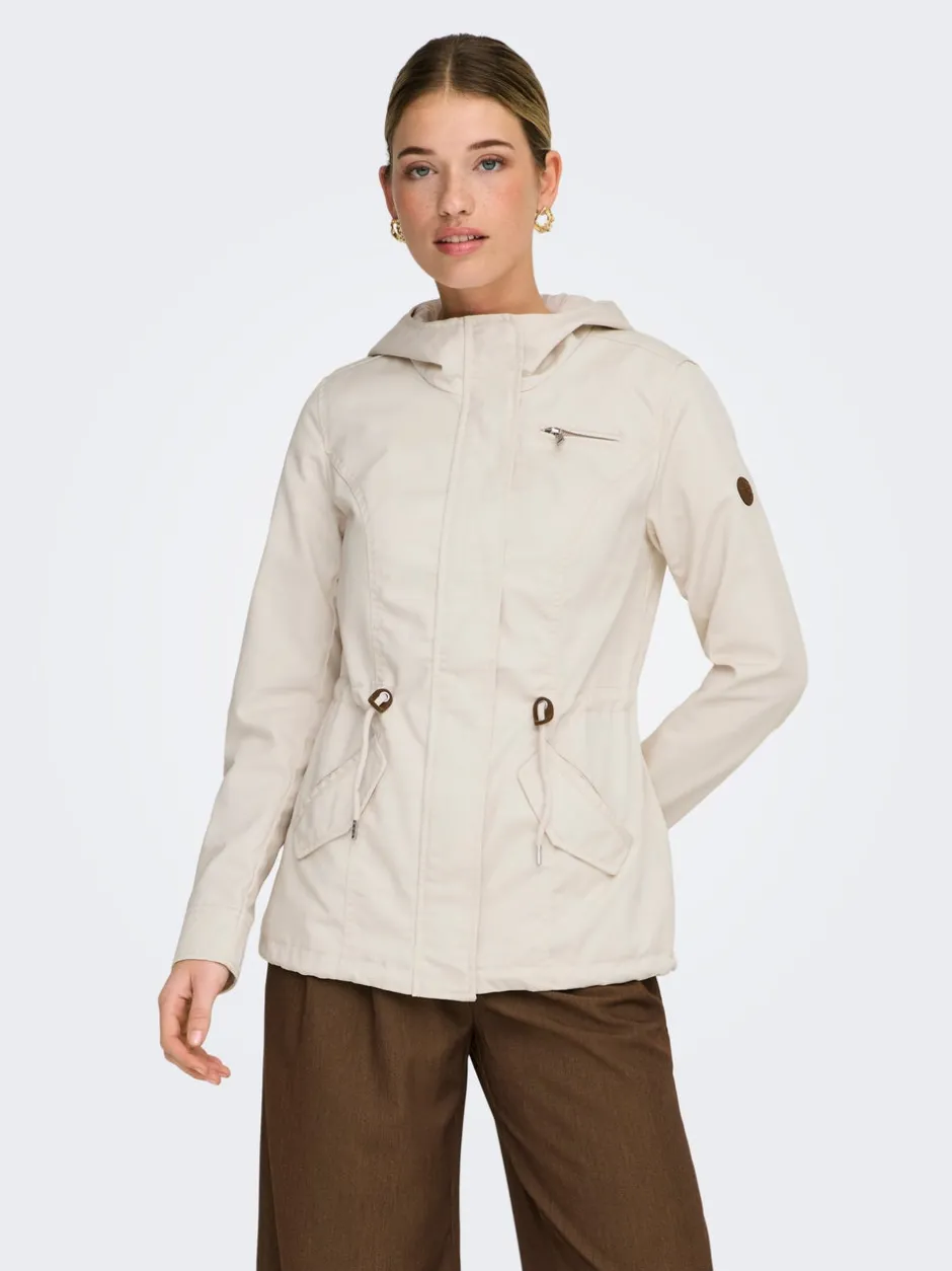 New ONLLORCA Lang parka Dame Jakker Og Frakker