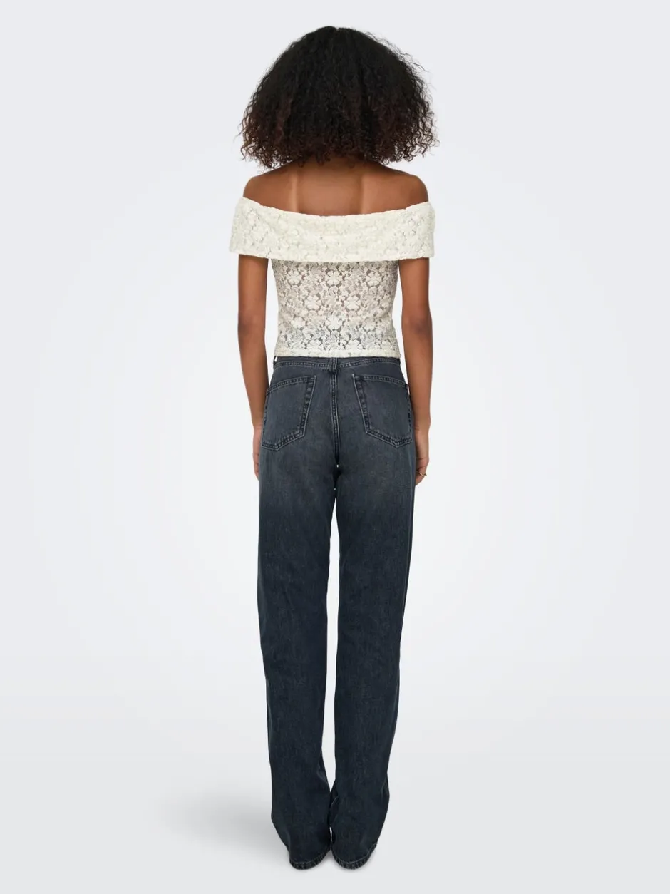 New ONLLORENZA Off shoulder top Dame Toppe