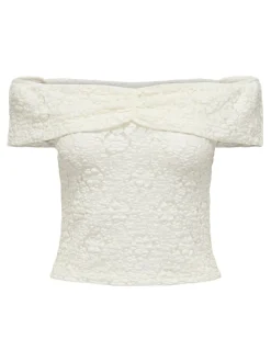 New ONLLORENZA Off shoulder top Dame Toppe