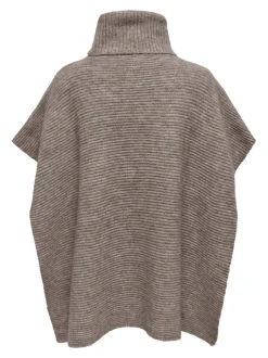 Hot ONLLOVISA Poncho Dame Strik & Cardigans