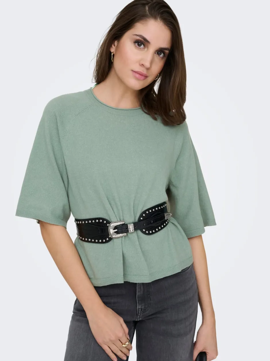 New ONLLOYAL Striktrøje Dame Strik & Cardigans