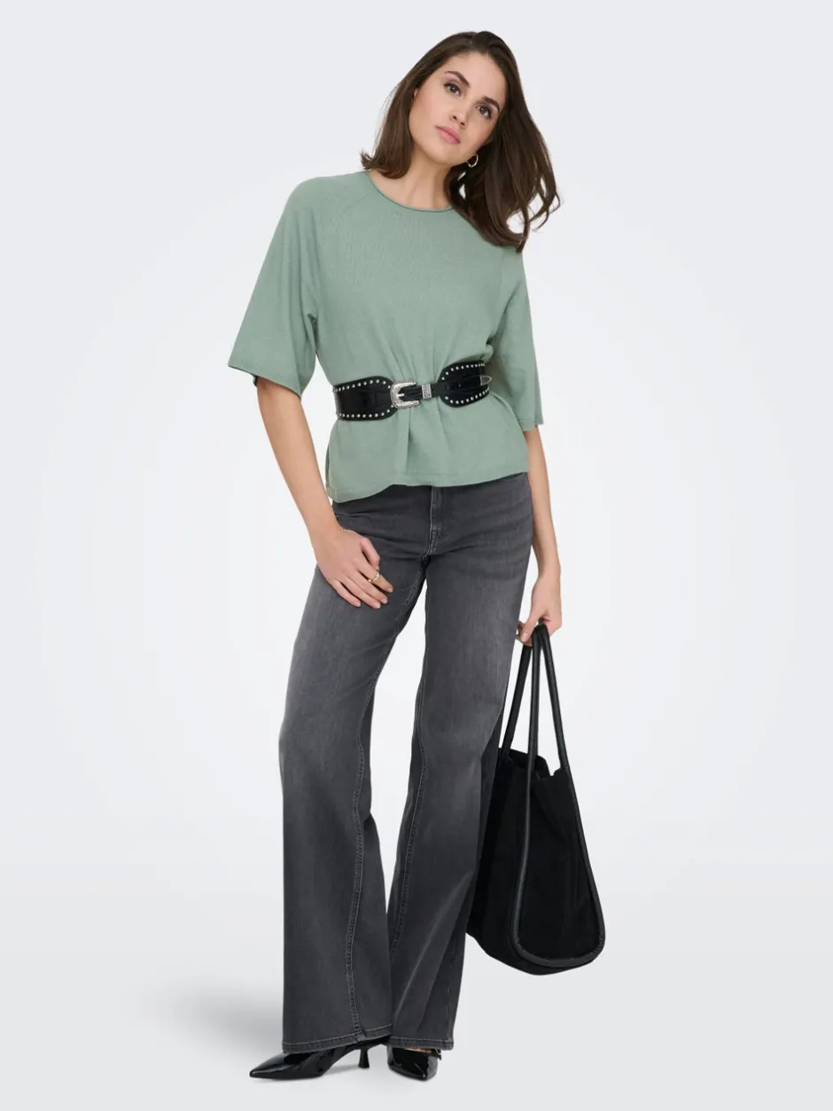 New ONLLOYAL Striktrøje Dame Strik & Cardigans
