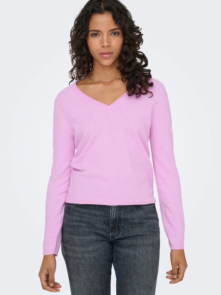 Outlet ONLLOYAL Striktrøje Dame Strik & Cardigans