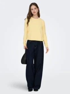 Hot ONLLOYAL Striktrøje Dame Strik & Cardigans