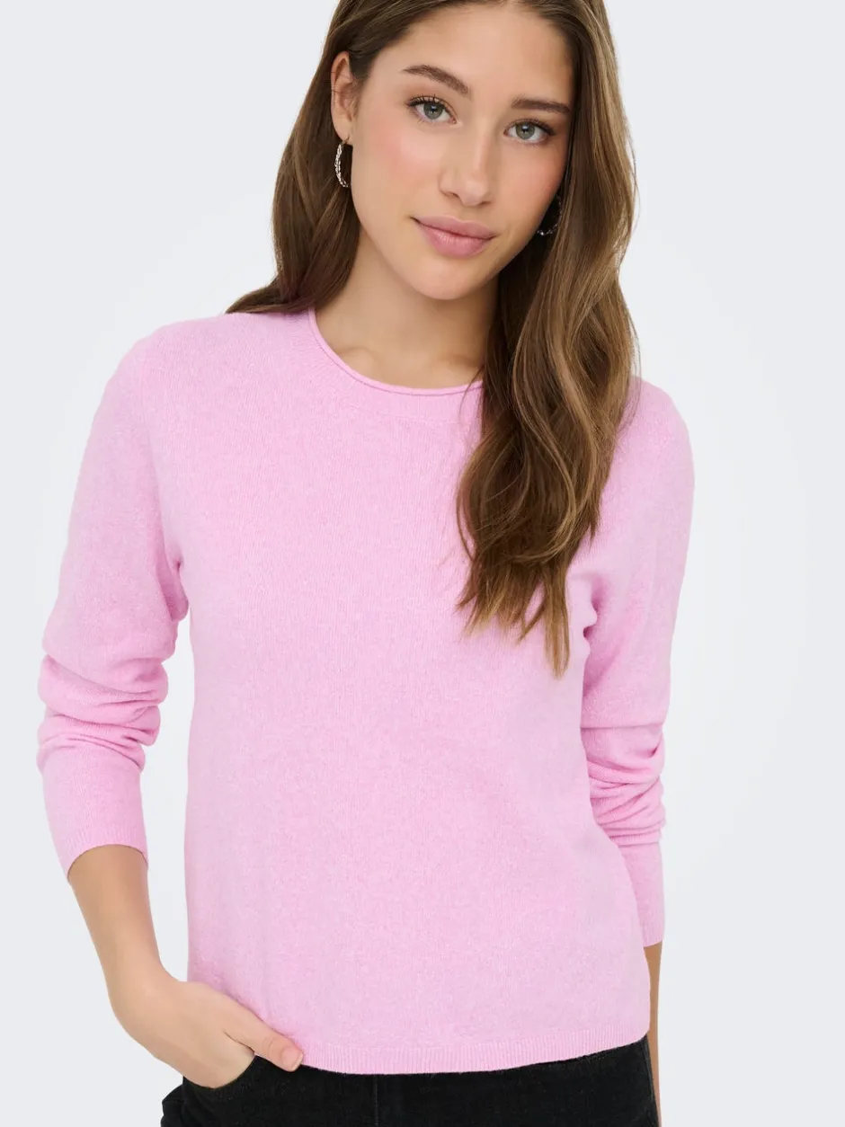 Hot ONLLOYAL Striktrøje Dame Strik & Cardigans