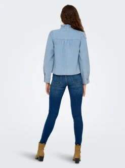 New ONLLUCIA Denim-skjorte Dame Skjorter