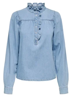 New ONLLUCIA Denim-skjorte Dame Skjorter