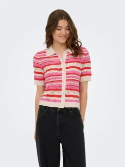 Hot ONLLULA Strikket rullekrave Dame Strik & Cardigans