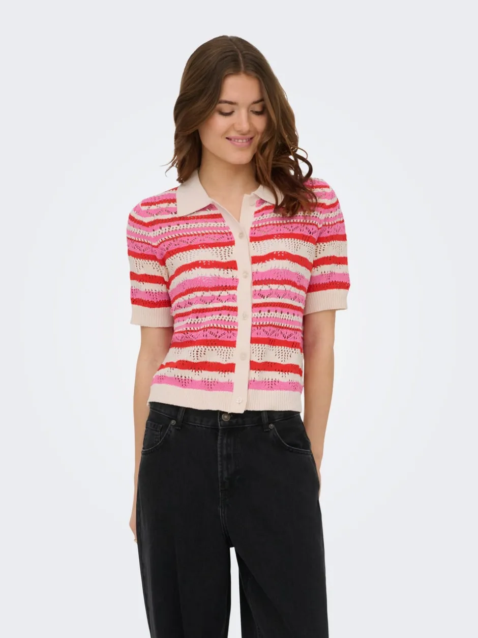 Hot ONLLULA Strikket rullekrave Dame Strik & Cardigans
