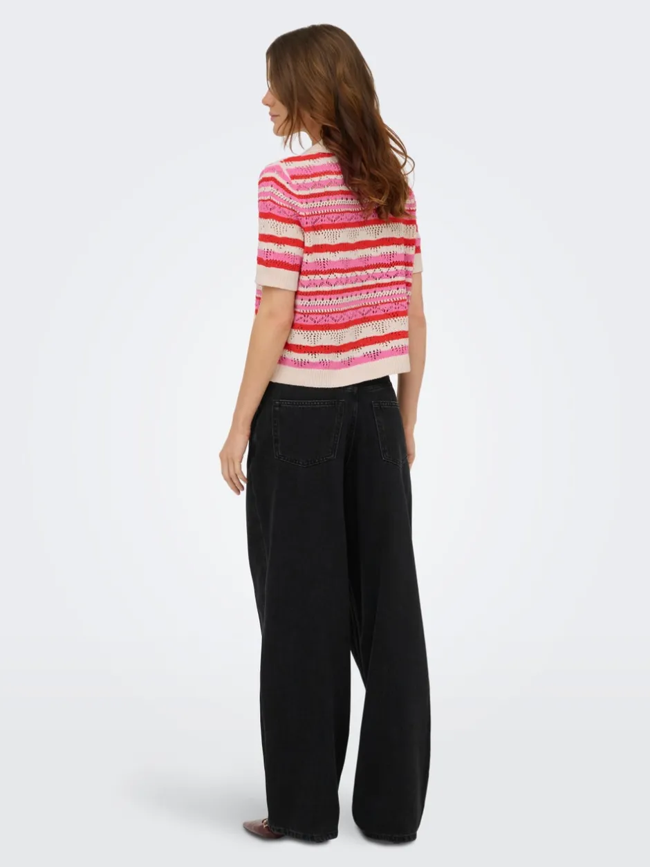 Hot ONLLULA Strikket rullekrave Dame Strik & Cardigans
