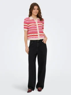Hot ONLLULA Strikket rullekrave Dame Strik & Cardigans