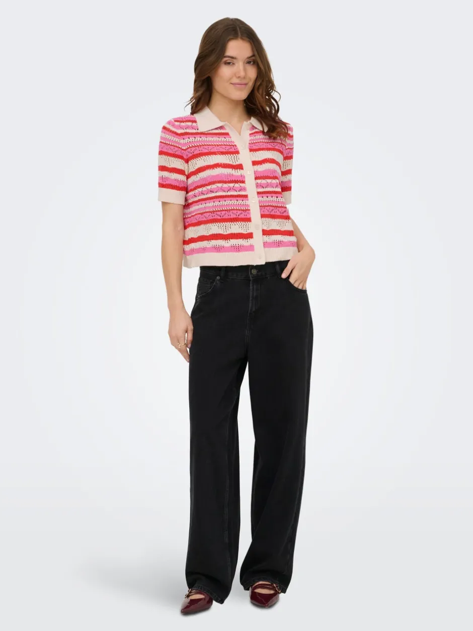 Hot ONLLULA Strikket rullekrave Dame Strik & Cardigans