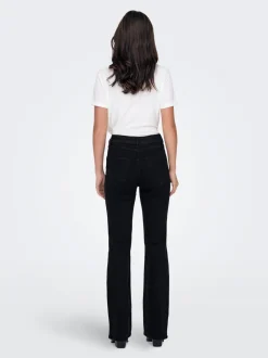 New ONLLUNA Høj talje Flared fit Jeans Dame Jeans|Jeans