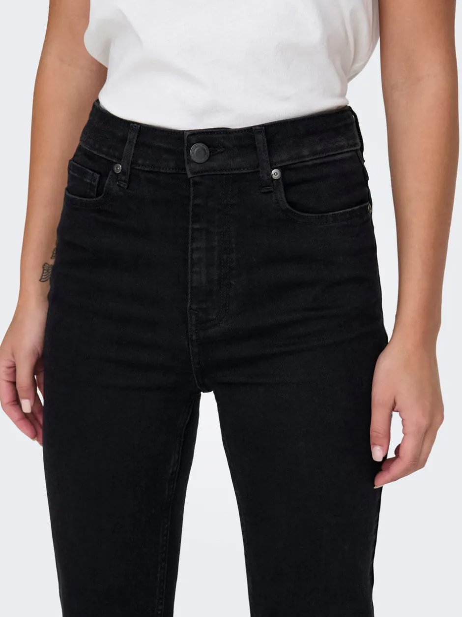 New ONLLUNA Høj talje Flared fit Jeans Dame Jeans|Jeans
