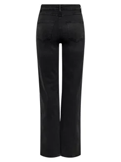 Hot ONLLUNA Høj talje Wide leg fit Jeans Dame Jeans|Jeans