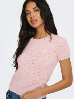 ONLLUNA Strikket T-shirt Dame Strik & Cardigans