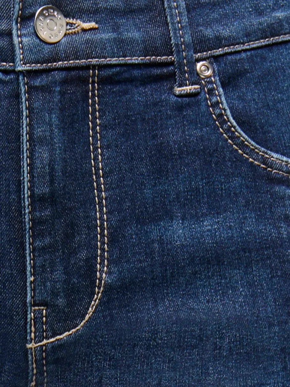 Outlet ONLLUSH Mellemhøj talje Retro flared fit Jeans Dame Jeans|Jeans