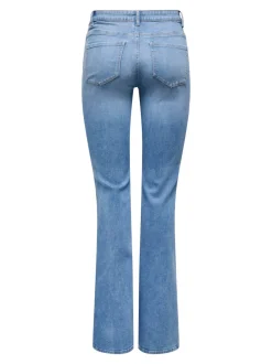 Discount ONLLUSH Superlav talje Retro flared fit Jeans Dame Jeans|Jeans
