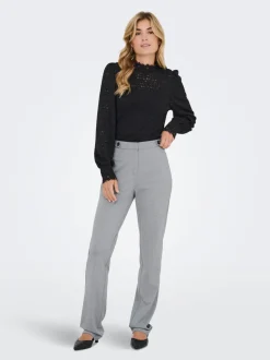 Outlet ONLLYKKE Straight fit Bukser Dame Jeans|Jeans