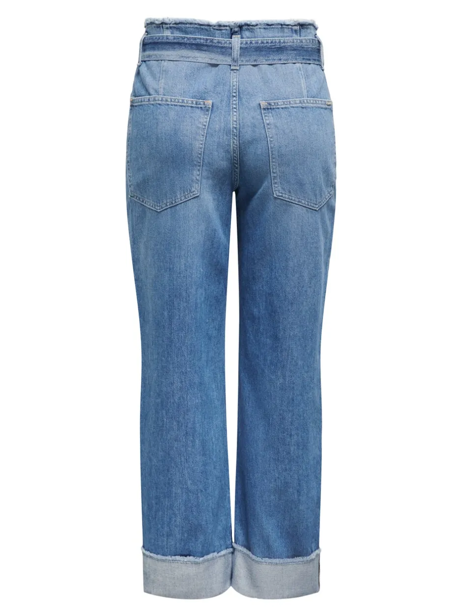 Outlet ONLMADDIE Høj talje Wide leg fit Jeans Dame Jeans|Jeans
