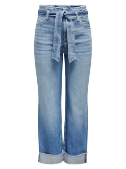 Outlet ONLMADDIE Høj talje Wide leg fit Jeans Dame Jeans|Jeans