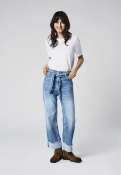 Outlet ONLMADDIE Høj talje Wide leg fit Jeans Dame Jeans|Jeans