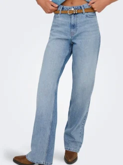 New ONLMADDIE-O Høj talje Wide leg fit Jeans Dame Jeans|Jeans