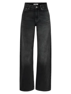 ONLMADDIE-O Høj talje Wide leg fit Jeans Dame Jeans|Jeans