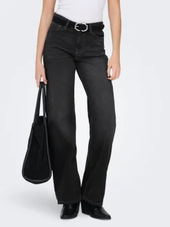 ONLMADDIE-O Høj talje Wide leg fit Jeans Dame Jeans|Jeans