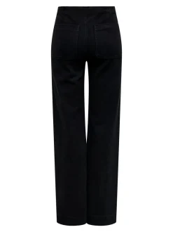 Sale ONLMADELINE Høj talje Wide leg fit Jeans Dame Jeans|Jeans