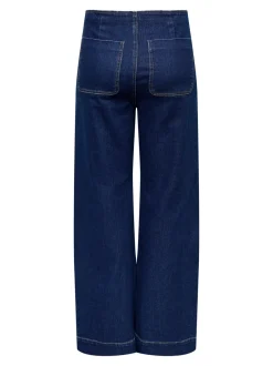 Best ONLMADELINE Høj talje Wide leg fit Jeans Dame Jeans|Jeans